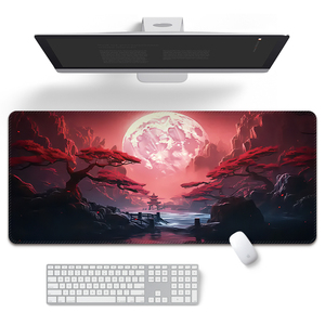 2026 LW Individuell Bedruckte Personalisierte Tastaturunterlage Gaming-Mauspad Sublimations-Blanko-Matte Mit Overlock-Gummi Mauspad Großhandel - Product Image 3