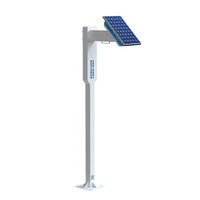 Analyseur IoT du sol NPK PH EC Capteur de potentiel en eau du sol Capteur de nutriments d'humidité LoRa 4G Compteur de sol sans fil pour l'agriculture