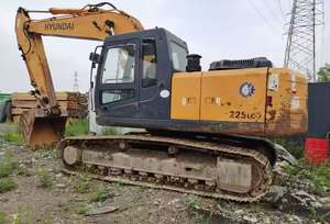 Excavadora Hidráulica de Precisión HYUNDAI 225-7 de Segunda Mano para Múltiples Escenarios de Construcción, Excavadora Hyundai 225lc-7 Usada - Product Image 2