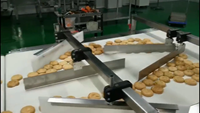 Machine d'empilage automatique de biscuits chinois, machine à biscuits, machine à biscuits, machine à biscuits avec machine d'emballage