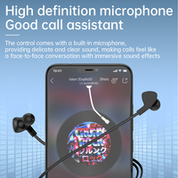 ZXQ A10 headphone musik berkabel, headphone 3.5MM gim olahraga komputer Android pemutar ponsel