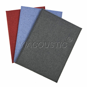 Panneaux muraux acoustiques modernes en tissu non tissé doux et velouté, solution complète pour projets d'usine - Product Image 4