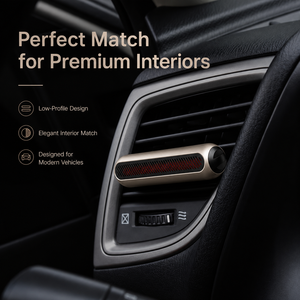 Diffuseur de <span class=keywords><strong>parfum</strong></span> pour voiture en métal finition titane champagne, bâtonnets aromatiques personnalisés, désodorisant de voiture OEM ODM Marque Privée - Product Image 1