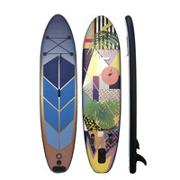 Tabla de Paddle Surf Inflable de Doble Capa con Diseño Personalizado de Puntada Directa, Nueva en 2021