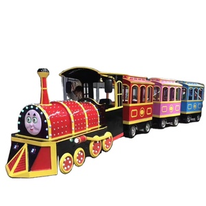 Tren Turístico Eléctrico sin Rieles para Parques Temáticos y de Atracciones, Modelo Thomas, en Venta - Product Image 4
