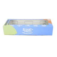 Boîte de présentation personnalisée en carton ondulé imprimé, solution d'emballage pour les collations, les cosmétiques, les jouets et les biens de consommation