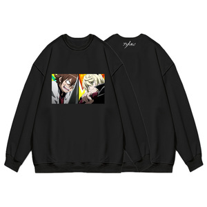 ชุดเสื้อแจ็กเก็ตสเวตเตอร์แขนยาวผ้าคอตตอนแท้สำหรับชายและหญิงตัดตาสีแดง <span class=keywords><strong>Akame</strong></span> gakill ราชินีน้ำแข็ง - Product Image 3