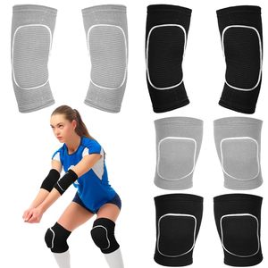 Set di Protezioni Personalizzate per Gomito e Ginocchio, Supporto Traspirante a Compressione con Imbottitura in Spugna Rinforzata per <span class=keywords><strong>Pallavolo</strong></span> - Product Image 1