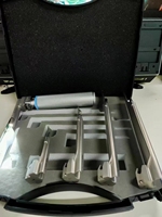 YSH vétérinaire précision non jetable Pet 3/5 lentille source de lumière LED/fibre optique laryngoscope à ouverture droite