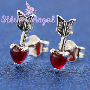 Boucles d'oreilles clous IPAN S925 en argent, motif <span class=keywords><strong>Dora</strong></span>, avec zircon et perle central, cadeau de luxe, vente directe usine - Product Image 3