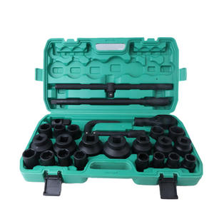 Jeu de douilles métriques 26 pièces 3/4 pouce hexagonales en oxyde noir pour réparation - Product Image 2