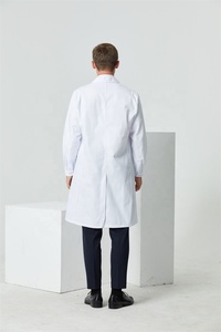Camice da Laboratorio Lungo Personalizzato in Poliestere/Cotone Ricamato per Uomo, Aggiungi il Tuo <span class=keywords><strong>Nome</strong></span>/Testo, Camice Medico Personalizzato Disponibile negli USA - Product Image 6