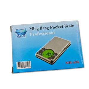 Мини ювелирные весы <span class=keywords><strong>MingHeng</strong></span> 696 из нержавеющей стали алмазные электронные цифровые карманные весы 600 г 0,01 г 1 кг 0,1 г карманные весы - Product Image 3