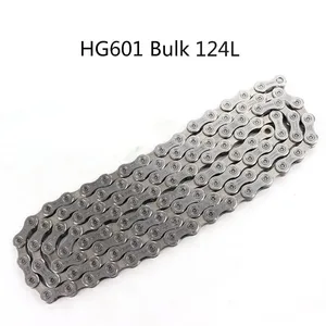 <span class=keywords><strong>Cadena</strong></span> Shimano HG601 de <span class=keywords><strong>11</strong></span> <span class=keywords><strong>Velocidades</strong></span> ULTEGRA 105 DEORE <span class=keywords><strong>XT</strong></span>, <span class=keywords><strong>Cadena</strong></span> de 116/124 Eslabones HG CN para Bicicleta de Carretera, <span class=keywords><strong>Cadena</strong></span> Original Shimano - Product Image 1