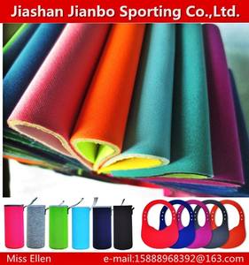 Tela de nailon reforzada al por mayor en relieve SBR caucho personalizado impreso Material 2mm 5mm espesor tela textil de neopreno - Product Image 5