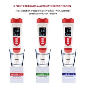 <span class=keywords><strong>Testeur</strong></span> de <span class=keywords><strong>pH</strong></span> portable rechargeable pour l'eau - Stylo-mètre <span class=keywords><strong>PH</strong></span> 06 avec grand écran LED rétroéclairé pour aquarium, <span class=keywords><strong>piscine</strong></span>, hydroponie - Product Image 1