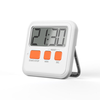 Temporizador Digital Magnético con Diseño Personalizado, Visualización de Minutos y Segundos, para Cocina, Técnica Pomodoro, Estudio y Estudiantes