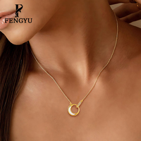 Collier de luxe en gros en argent sterling 925 avec pendentifs ronds en coquillage et zircon plaqué or 18 carats pour femmes, bijoux fins personnalisés