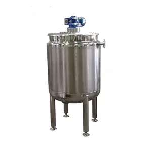 Tanque de mistura de alta viscosidade de aço inoxidável 304 316L para ingredientes, tanque multifuncional personalizado de qualidade alimentar