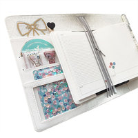 Perlengkapan Kantor Desain Pabrik, Buku Diary Kulit PU Warna-warni, Planner Loose-leaf, Sampul Buku Catatan untuk Belajar