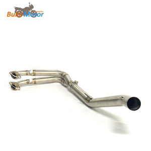 Tuyau d'échappement avant de moto pour <span class=keywords><strong>CFMOTO</strong></span> 450SR <span class=keywords><strong>450</strong></span> <span class=keywords><strong>SR</strong></span> 2022 + Système d'échappement en acier inoxydable - Product Image 5