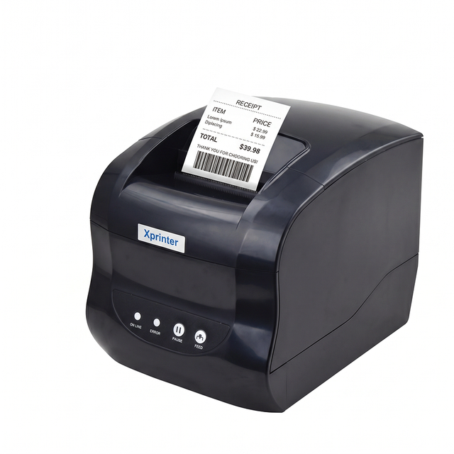 Xprinter XP-365B Barcode Thermal Receipt Printer All-in-one 3 Inch Label Printer Imprimante Thermique With BT and WIFI