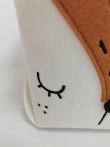 صندوق مكتب قذر قابل للطي من شعر الحيوانات الملونة ، صندوق بن لكتب ألعاب الأطفال - Product Image 4