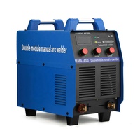 Machine à souder MMA haute fréquence 400A 380V 12.5KVA IGBT à double module pour soudage manuel à l'arc des métaux