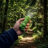 Lampe torche LED portable en gros, mini lampe de poche, veilleuse LED mignonne pour enfants, lampe rechargeable USB