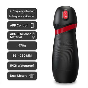 LOVE.APP Control Masturbateur vibrant et aspirant automatique pour hommes, idéal pour les soirées, avec 9 modes, jouet sexuel réaliste - Product Image 5