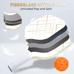 Vatic <span class=keywords><strong>Pro</strong></span> GEN <span class=keywords><strong>4</strong></span>.5 usapa chấp thuận sợi carbon pickleball mái chèo sợi thủy tinh bền - Product Image 3