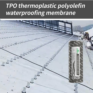 Industrial Building Material Roof TPO Flexible Waterproof Membrane 5 Year Warranty Construction Waterproof Modern Total Project - Product Image 2