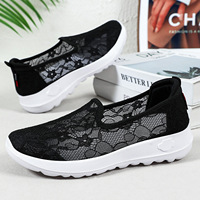 Chaussures d'été pour femmes DN, nouvelle collection, à lacets, en mesh respirant, légères, semelle souple, antidérapantes.