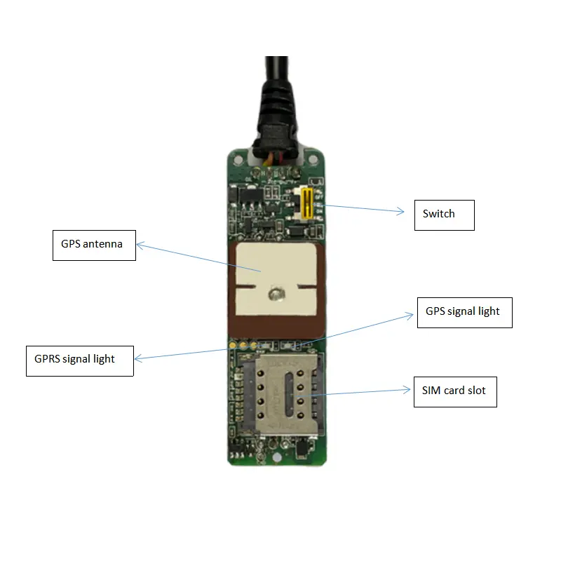 Alat Pelacak Gps Mikro Pabrikan Tiongkok Pelacak Gps dengan Mesin Mati untuk Pelacak Gps Mobil