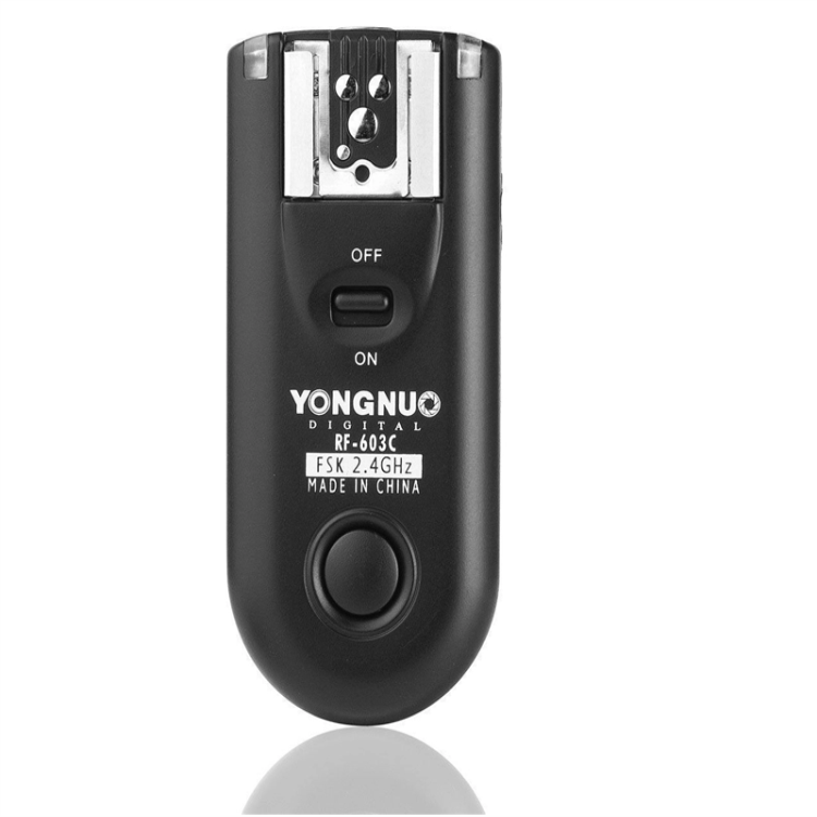 YONGNUO беспроводной камера спуска затвора и Fash триггер RF-603II C3 для Canon 5DIV 6DII 80D