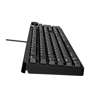Topstyle TKB-1906 đèn nền cơ khí Bàn phím chơi game 104 phím màu xanh thiết bị chuyển mạch Backlit bàn phím cho gamer RGB máy tính xách tay màu đen - Product Image 4
