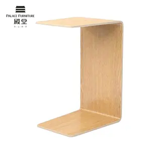 Quality And Stability New Design c shape Cafe Side Table For Space Project Laptop Personal Table Small Tea Table
