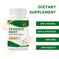Comprimés de racine de Tejocote en gros d'usine avec racine de neem et racine de piment de Barbarie pour la purification - Compléments alimentaires naturels à base de plantes