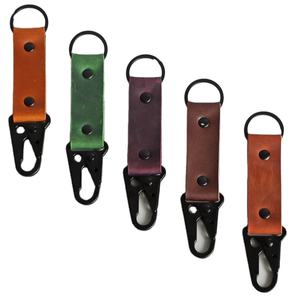 Gantungan Kunci Kulit Kuda Gila Antik Kualitas Tinggi Gantungan Kunci Mewah Kustom Unik - Product Image 4