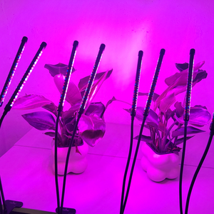 Succulent Grow <b>Light</b> 6W 8W Double Tube Clip on Lamp With Timer for Home Office and Desktop <b>Plant</b> Care - Product Image 6