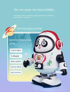 Panda espacial eléctrico para niños, divertido para bailar y cantar juguete, regalo para gatear, 2023 - Product Image 3