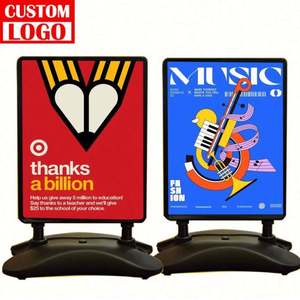 Support de Présentation Pliable et Portable A1 pour Affiches – Socle Publicitaire Moderne pour Affiches Marketing - Product Image 1