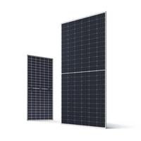 Pour panneau solaire en verre Transparent Topcon 22.5% efficace 590W-615W N-Type Double verre 600W-610W panneaux solaires Pv