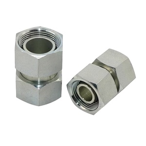 3C/3D cắn loại Parker Carbon thép ống thẳng Adapter với xoay Nut dầu Ống Doanh thủy lực phụ kiện Ống xoay Công Đoàn - Product Image 6