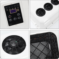 Aire Acondicionado Universal para Estacionamiento de Vehículos, Silencioso, 24v 12v, para Camiones, Autocaravanas, Casas Rodantes, Vehículos de Ingeniería