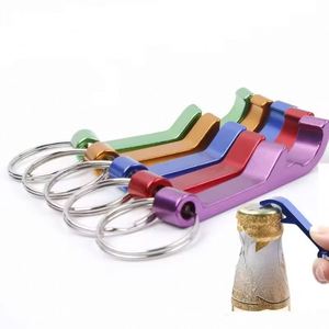 Porte-clés en alliage d'aluminium personnalisé avec logo, décapsuleur en métal, porte-clés décapsuleur pour canettes de bière - Product Image 3