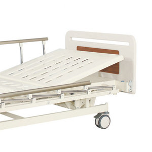 Cama de Hospital Manual con Doble Manivela y Barandilla para Unidades de Cuidados Intensivos y Hospitales, Modelo Help Health 2120*980 - Product Image 3