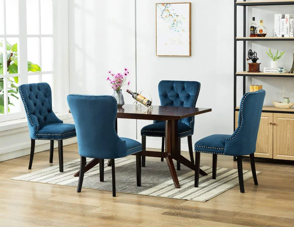 Высокое качество, набор из 6 стульев, современный дизайн, гостиничные стулья, удобная мебель для гостиной
