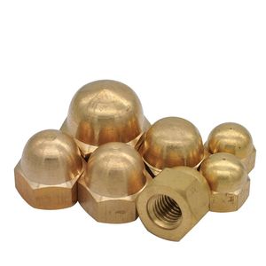 Tuerca <span class=keywords><strong>de</strong></span> Cabeza Hexagonal <span class=keywords><strong>de</strong></span> Latón Plateado <span class=keywords><strong>de</strong></span> Alta Resistencia, Precio <span class=keywords><strong>de</strong></span> Fábrica China, DIN 1587, DIN 917, SAE J483, M4-M90, 8, 10, 12 - Product Image 3