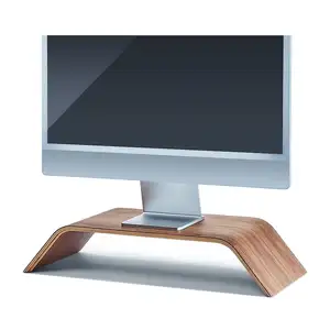 Samdi meja Laptop ergonomis, dudukan kayu Riser satu buah pesanan Minimum untuk kantor rumah kamar tidur ruang tamu sekolah ruang makan